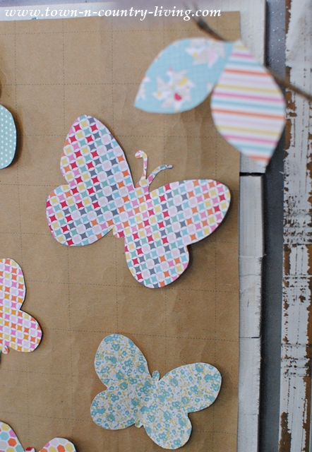 Paper Butterfly Wall Art - Town & Country Living